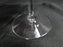 Sasaki Isabelle, Frosted Ball on Stem: Water or Wine Goblet, 9 1/8" Tall, As Is