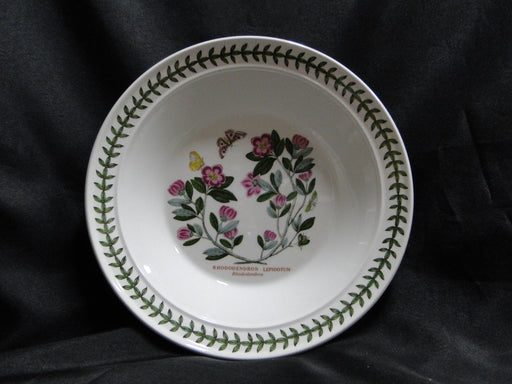 Portmeirion Botanic Garden: Rim Soup Bowl, 8 1/2", Rhododendron, Britain