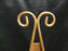 Tripar Stratford Gold Metal Medium Display Easel for One 8"-12" Item
