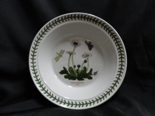 Portmeirion Botanic Garden: Rim Soup Bowl, 8 1/2", Daisy, Britain