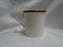 Lenox Urban Twilight, Ivory w/ Blue Band: Mug (s), 3 5/8" Tall