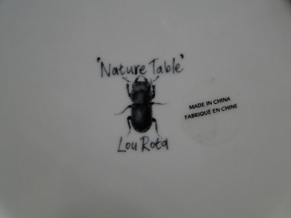 Lou Rota Nature Table, Anthropologie: Pufferfish Salad / Dessert Plate, 9 1/4"