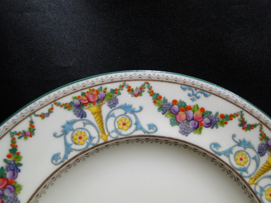 Wedgwood Ventnor W996, Fruit Urns & Swags: Salad Plate (s), 8 1/8"