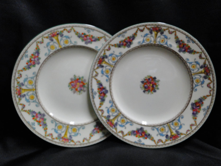 Wedgwood Ventnor W996, Fruit Urns & Swags: Salad Plate (s), 8 1/8"