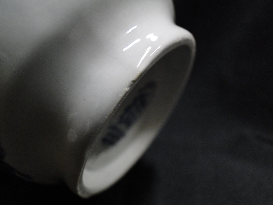 Staffordshire Liberty Blue, Blue & White Scene: Gravy Boat