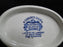 Staffordshire Liberty Blue, Blue & White Scene: Gravy Boat