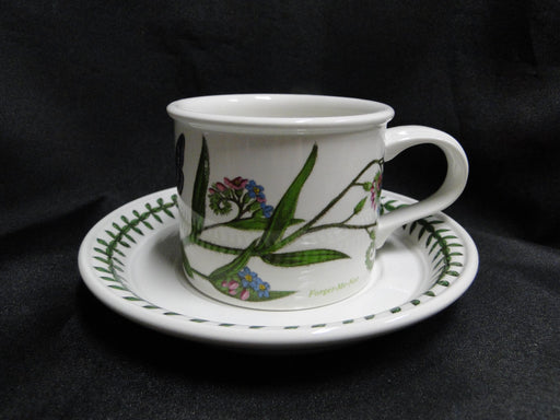 Portmeirion Botanic Garden: Cup & Saucer Set, 2 5/8", Forget-Me-Not, Britain