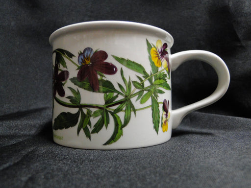 Portmeirion Botanic Garden: Cup & Saucer Set, 2 5/8", Heartsease, Britain