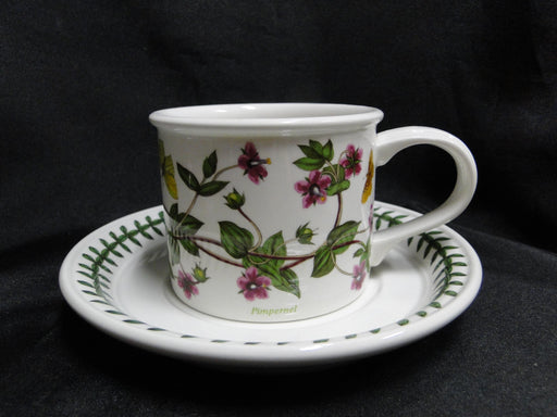 Portmeirion Botanic Garden: Cup & Saucer Set, 2 5/8", Pimpernel, Britain