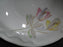 Eschenbach White w/ Pink & Yellow Flowers ESC302: Fruit Bowl (s), 5 1/2"