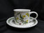 Portmeirion Botanic Garden: Cup & Saucer Set, 2 5/8", Yellow Jasmine, Britain