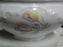 Eschenbach White w/ Pink & Yellow Flowers ESC302: Gravy w/ Underplate