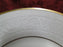 Noritake Tulane, 7562, White Scrolls, Gold Trim: Bread Plate (s), 6 1/2"