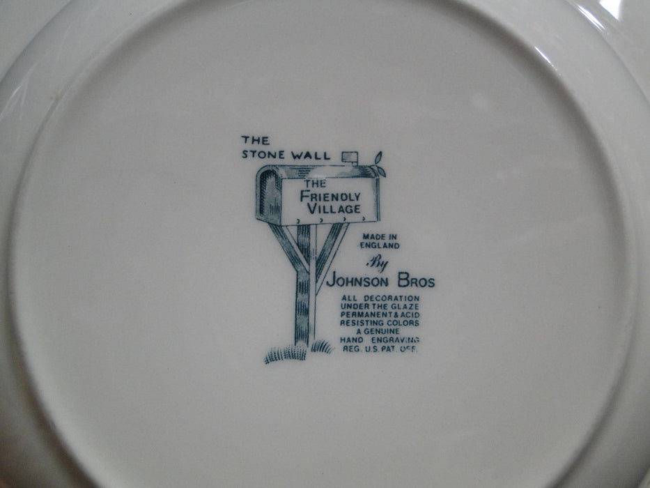 Johnson Brothers Friendly Village, England: Rim Soup Bowl (s), 8 3/4"