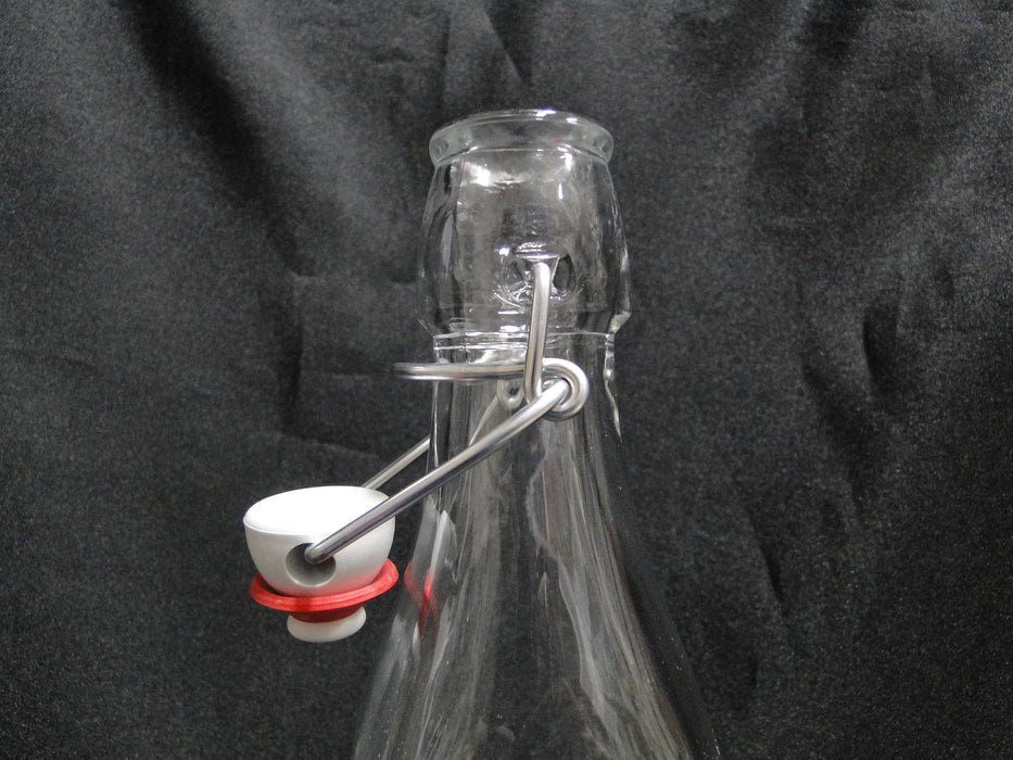 Steelite Bormioli Rocco, Italy: NEW Chalkboard Swing Bottle (s), 10 1/2”, 17 oz