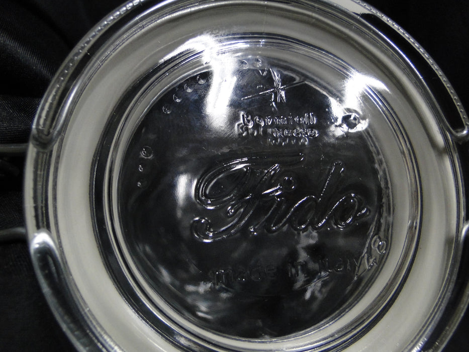 Steelite Bormioli Rocco, Italy: NEW Fido Chalkboard Jar (s), 8 3/4”, 50 3/4 oz