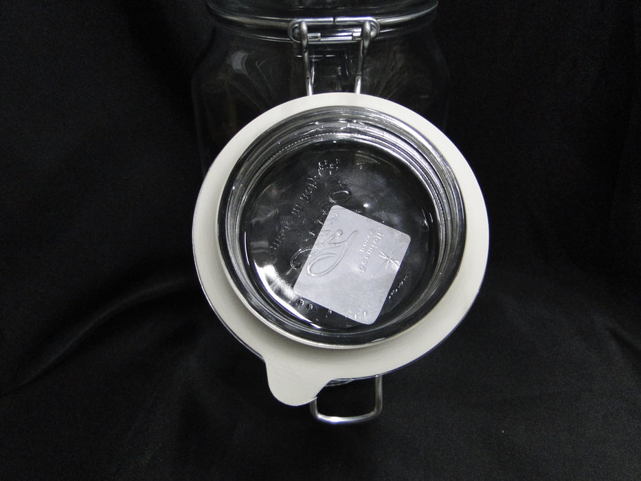 Steelite Bormioli Rocco, Italy: NEW Fido Chalkboard Jar (s), 8 3/4”, 50 3/4 oz