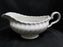 Johnson Brothers Regency, Snowhite: Gravy Boat w/ Separate Underplate, As Is