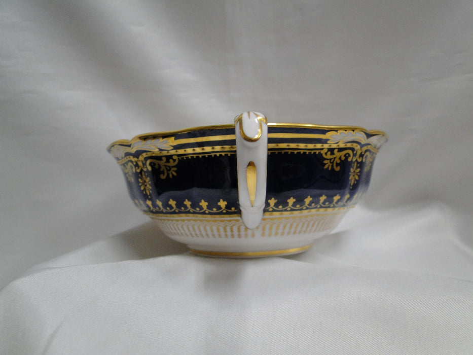 Spode Lancaster Cobalt, Blue & Gold on White: Cream Soup & Saucer Set (s)