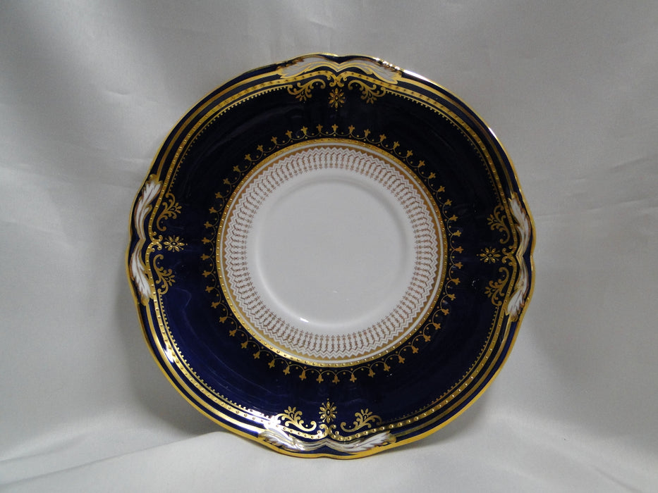 Spode Lancaster Cobalt, Blue & Gold on White: Cream Soup & Saucer Set (s)