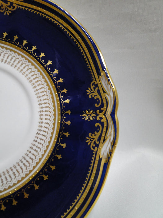 Spode Lancaster Cobalt, Blue & Gold on White: Cream Soup & Saucer Set (s)