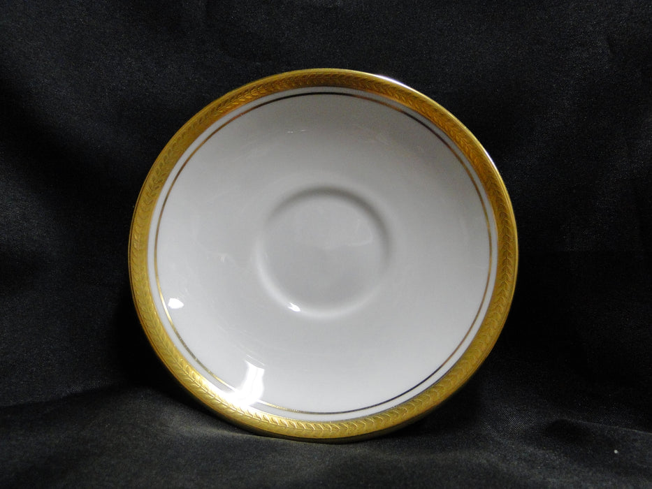 Aynsley Elizabeth, Gold Laurel, Smooth: Cup & Saucer Set (s), 2 1/2" Tall