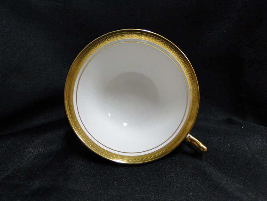 Aynsley Elizabeth, Gold Laurel, Smooth: Cup & Saucer Set (s), 2 1/2" Tall