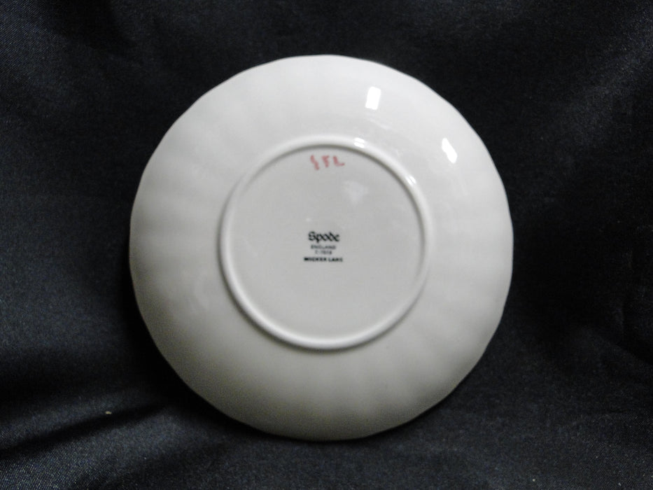Spode Wicker Lane, Basket Weave, Florals: Cup & Saucer Set (s), 2 1/8"