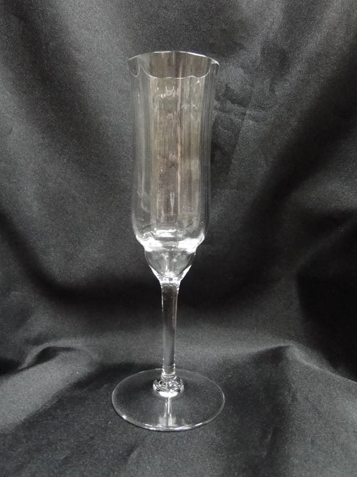 Baccarat Capri, Optic, No Trim: Champagne Flute (s), 7 3/8" Tall