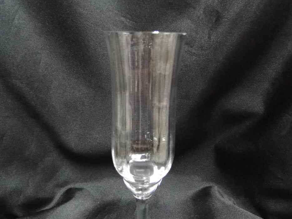 Baccarat Capri, Optic, No Trim: Champagne Flute (s), 7 3/8" Tall