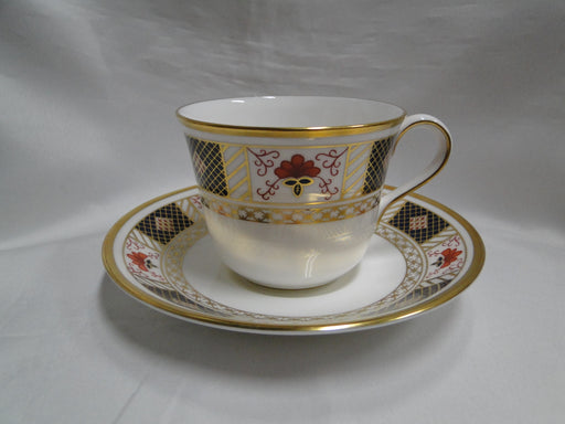 Royal Crown Derby Derby Border: Cup & Saucer Set (s), 2 5/8" Tall