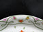 Raynaud Ceralene Guirlandes, Green Line, Flowers: Relish, 9 1/4" x 5 1/8", As Is