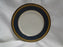 Mikasa Imperial Lapis, Blue Marble Rim, Gold: Salad Plate (s), 7 5/8"