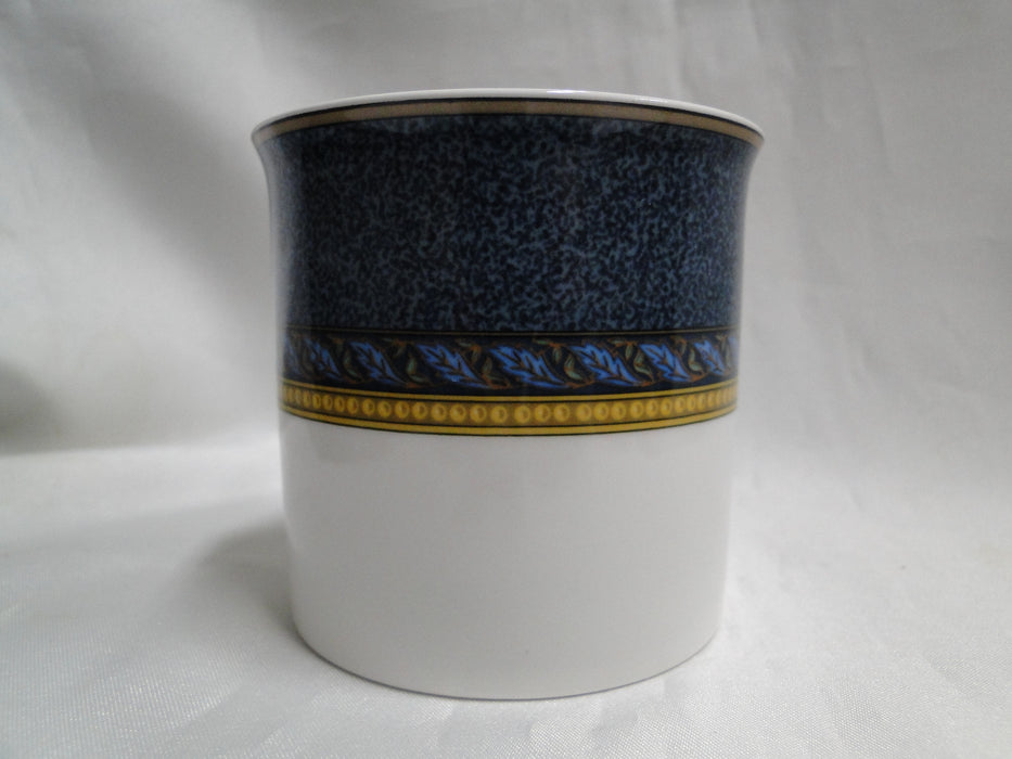 Mikasa Florentine Blue, Leaf & Tan Bands: Cup & Saucer Set (s), 3"