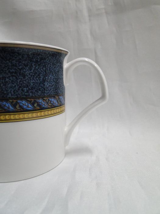 Mikasa Florentine Blue, Leaf & Tan Bands: Cup & Saucer Set (s), 3"