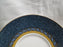 Mikasa Florentine Blue, Leaf & Tan Bands: Cup & Saucer Set (s), 3"