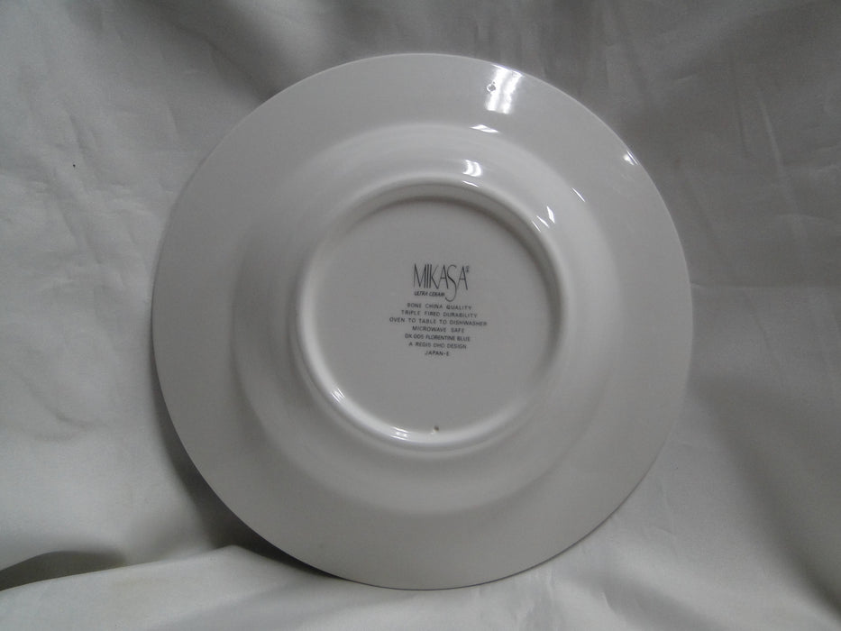 Mikasa Florentine Blue, Leaf & Tan Bands: Rim Soup Bowl, 9 1/4", As Is