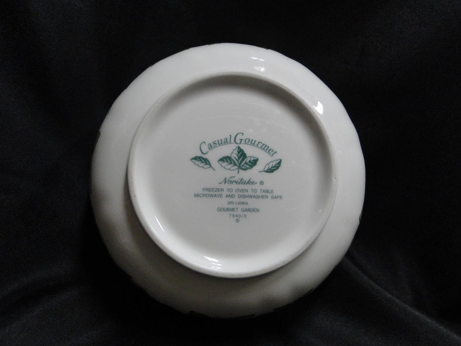 Noritake Gourmet Garden: Round Serving Bowl, 7 1/2" x 3 1/8", #9 Carnation