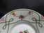 Raynaud Ceralene Guirlandes, Green Line, Flowers: Cup & Saucer Set (s), 2 1/4"