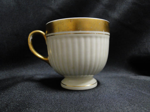 Wedgwood Edme Heavy Gold Trim: Demitasse Cup & Saucer Set, 2 1/2", As Is