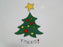 Fitz & Floyd Essentials Merry Christmas: Trees! Square Plate, 6 3/4"