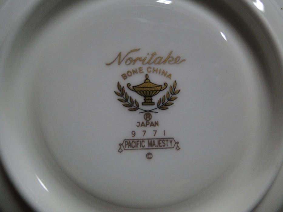 Noritake Pacific Majesty, 9771, White Shells, Pink Rim: Cup & Saucer Set (s), 3"