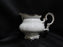 Hutschenreuther Revere, White w/ Platinum: Creamer / Cream Pitcher, 4"
