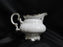 Hutschenreuther Revere, White w/ Platinum: Creamer / Cream Pitcher, 4"