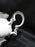 Hutschenreuther Revere, White w/ Platinum: Creamer / Cream Pitcher, 4"