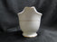 Style House Bridal Wreath, White w/ Gold Trim: Creamer / Cream Pitcher, 3 1/4"