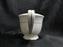 Style House Bridal Wreath, White w/ Gold Trim: Creamer / Cream Pitcher, 3 1/4"