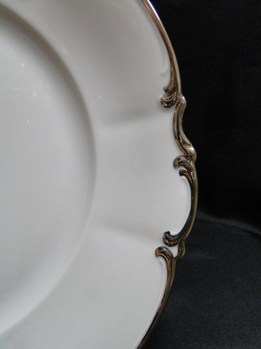 Hutschenreuther Revere, White w/ Platinum: Dinner Plate (s), 11", Larger