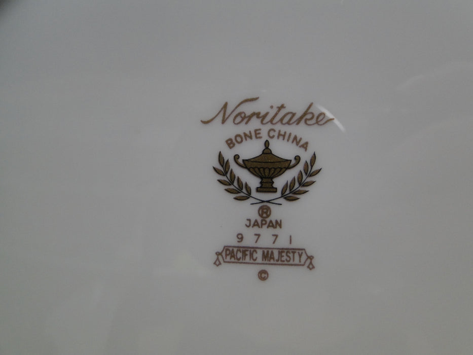 Noritake Pacific Majesty, 9771, White Shells, Pink Rim: Bread Plate (s), 6 3/4"