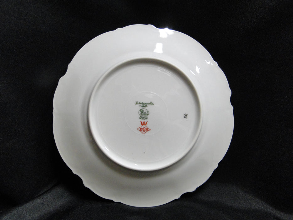 Hutschenreuther Revere, White w/ Platinum: Salad Plate (s), 8"